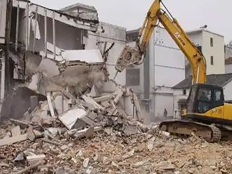 淮上旧房改造拆除